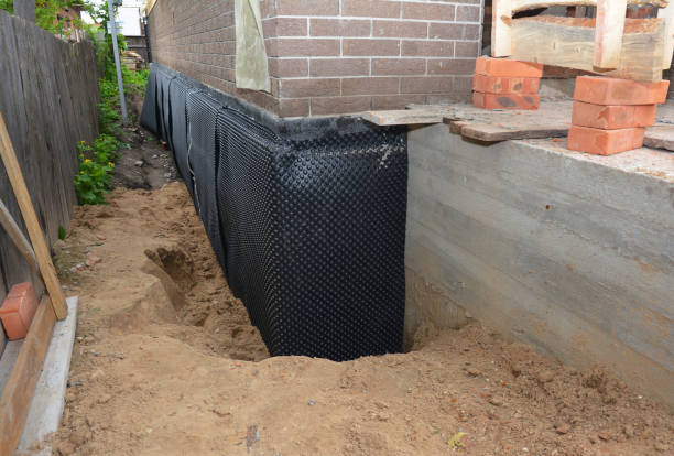 Crawl space vapor barrier installation in Trimble, OH